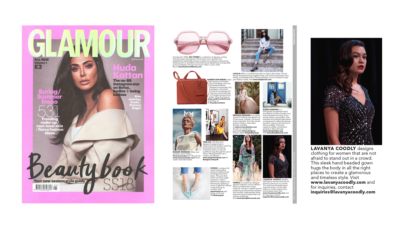 A/W 2018 Collection on Glamour UK