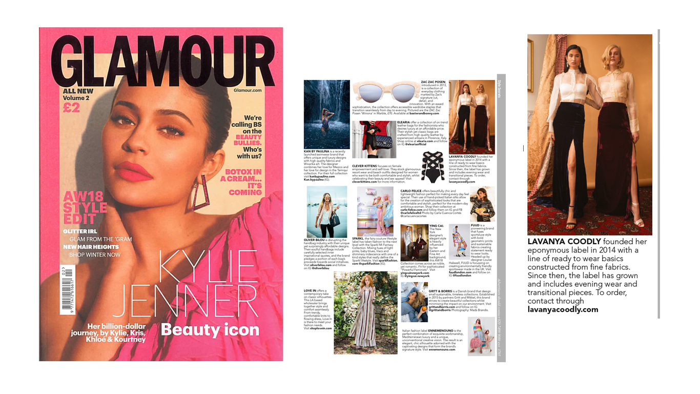 A/W 2017 Collection on Glamour UK